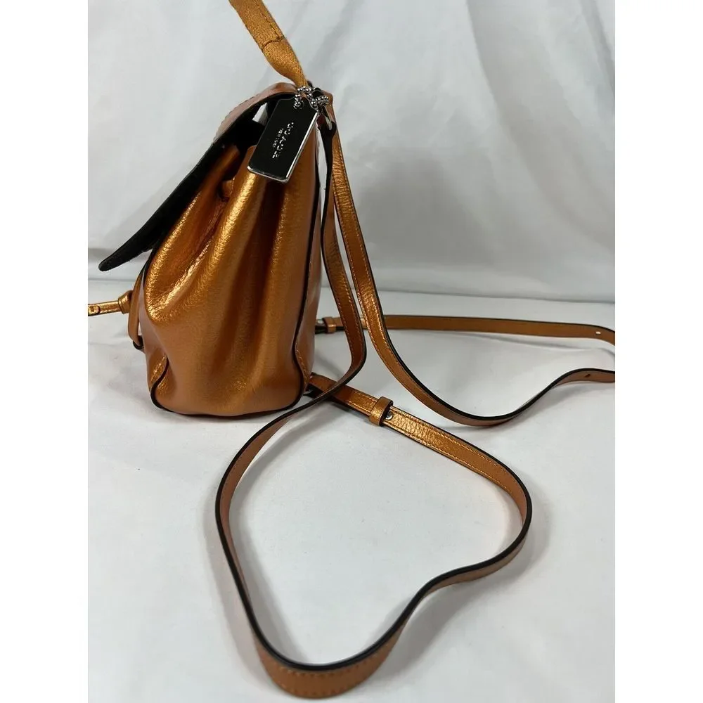 COACH‎ MTLC DRBY BKPK TANGERINE